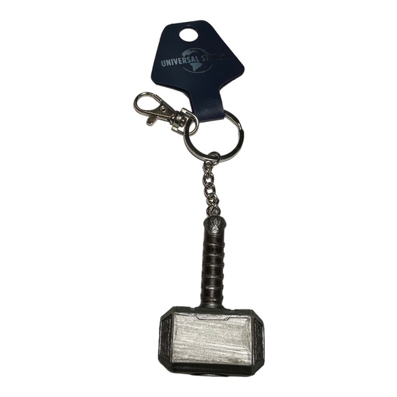 Universal Studios Marvel Thor 3D Hammer Keychain - Picture 1 of 1